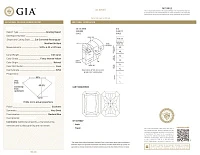 Украшение GIA  Кольцо с бриллиантом 0,63 ct. FIY/VVS2   
