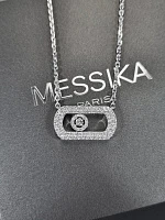 Украшение Messika  So Move Pavé Necklace  So Move Pavé-Set Necklace 12945-WG 