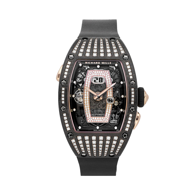 Часы Richard Mille  Tpt® Rose Gold And Diamonds  RM037