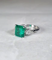 Украшение GRS GemResearch Swisslab  Кольцо с Изумрудом 3,99 ct. "Muzo Green" Colombia   