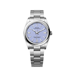 Rolex Perpetual 36 Stainless Steel Lavander Dial