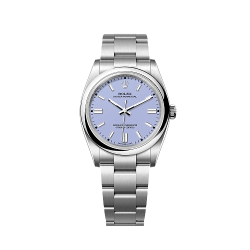 Часы Rolex  Perpetual 36 Stainless Steel Lavander Dial  126000