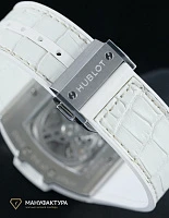 Часы Hublot  Spirit Of Big Bang 39 Titanium Diamonds Paved White  665.NE.2010.LR.1604