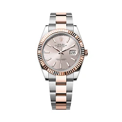Rolex Datejust 41 mm Steel Rose Gold Soundust Dial