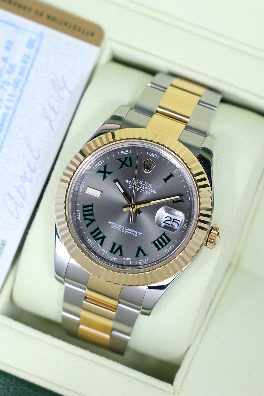 Часы Rolex  Oyster Perpetual Datejust Ii Wimbledon  116333