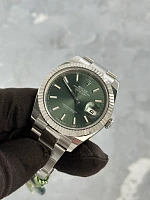Часы Rolex  - Datejust 41Mm Steel &amp; White Gold Mint Green Dial  126334