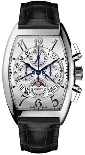 Заказать Franck Muller  Mens Collection Cintree Curvex Perpetual Calendar  8880 CC QP B White Gold