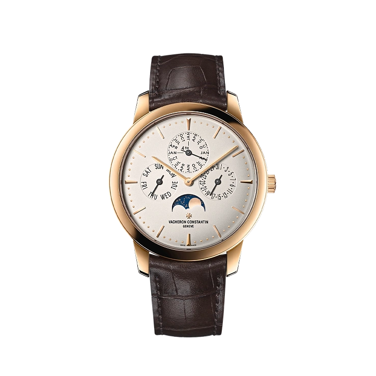 Часы Vacheron Constantin  Patrimony Perpetual Calendar Ulyta-Thin Rose Gold 41 mm  43175/000R-9687