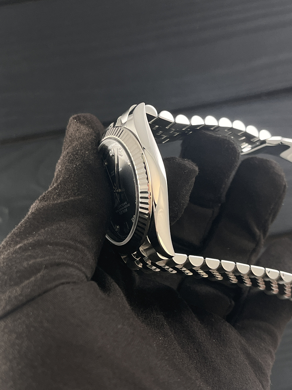 Часы Rolex  Datejust 41Mm Grey Dial Diamonds Jubilee  126334-0006