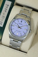 Часы Rolex  Perpetual 36 Stainless Steel Lavander Dial  126000
