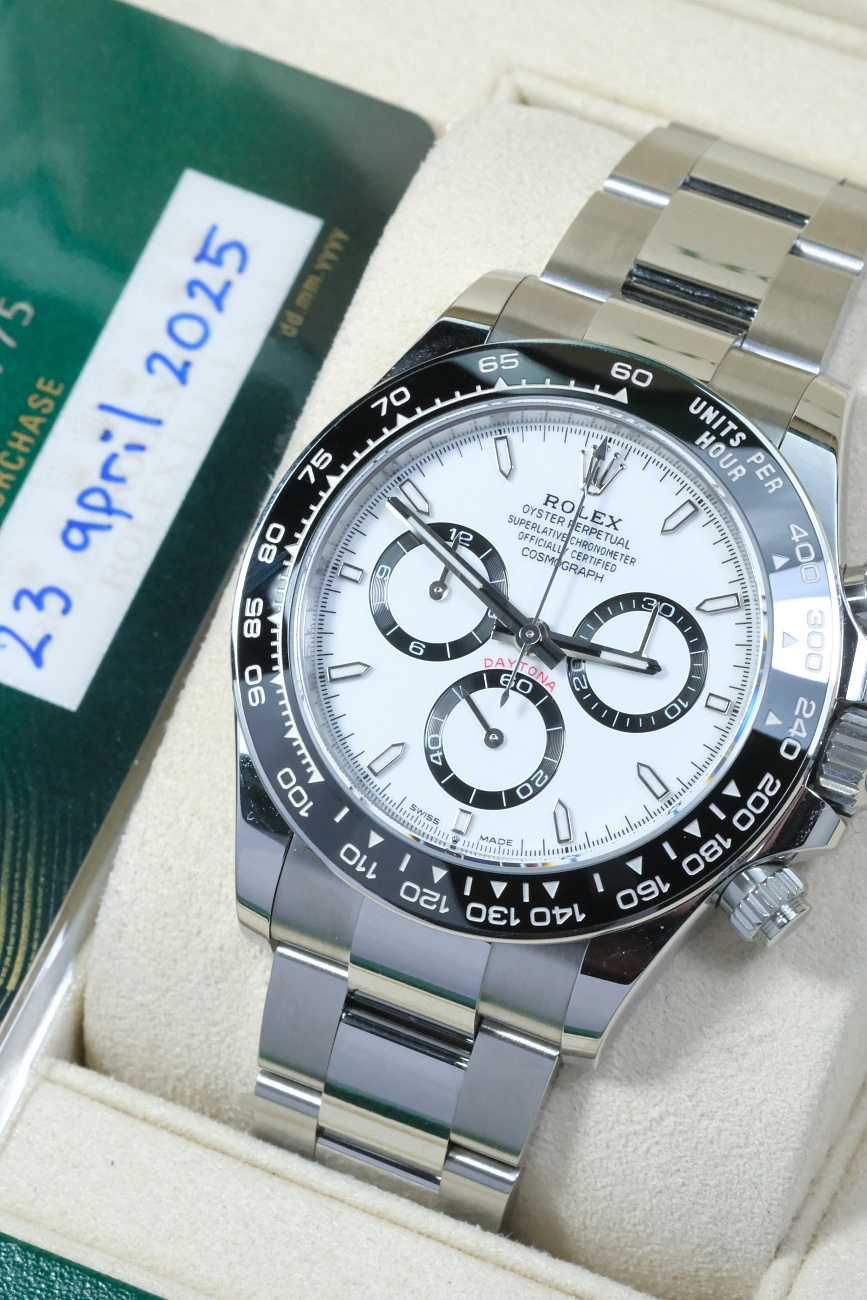 Часы Rolex  Cosmograph Daytona Steel White Dial  126500-0001