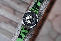 Часовой ремешок Audemars Piguet  Ремешок Для Часов Green Camo Ap Royal Oak Offshore 42Mm Strap  