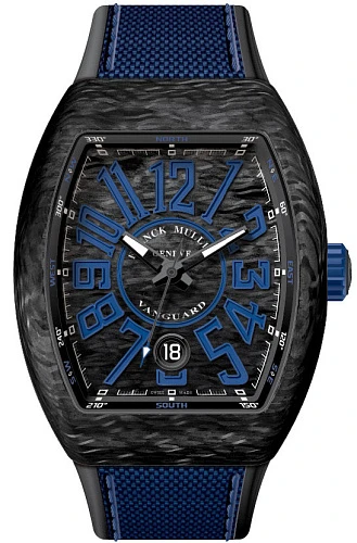 Заказать Franck Muller  Mens Collection Vanguard  V 41 SC DT CARBON.BL BL