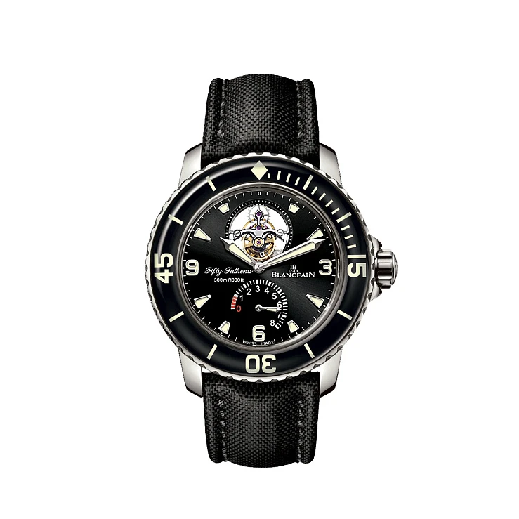 Часы Blancpain  Fifty Fathoms Tourbillon 8 Jours White Gold  5025-1530-52A