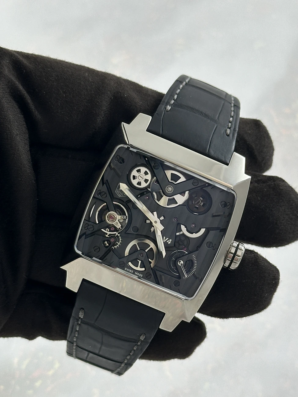 Часы Tag Heuer  Monaco V4 Limited Edition  WAW2080.FC6288