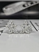 Украшение GIA  Cluster Diamond Earrings 5,05 ct. G/VS1   