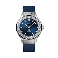 Часы Hublot  Classic Fusion Titanium Diamonds 38 Mm  565.NX.7170.RX.1204