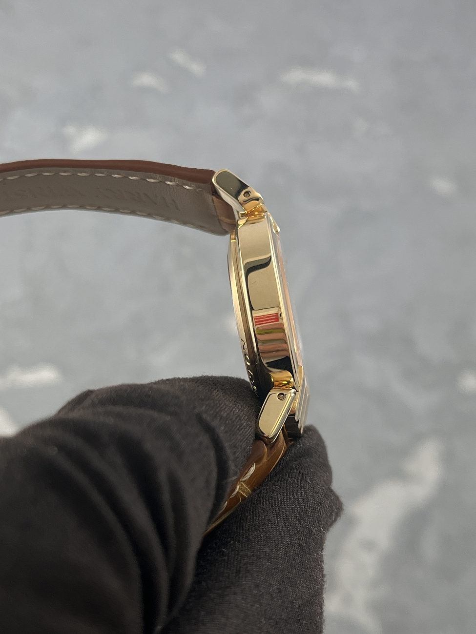 Часы Harry Winston  Premier Automatic Date 18K Yellow Gold  Premier