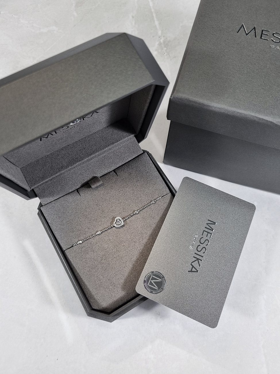 Украшение MESSIKA  Браслет Joy Cœur 0.15 Carat Diamond  12069-WG 