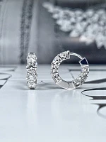 Украшение GIA  Серьги с бриллиантами 3,6 ct. E/VVS1 (3 excellent)   