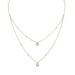 Messika My Twin Two-Row Necklace
