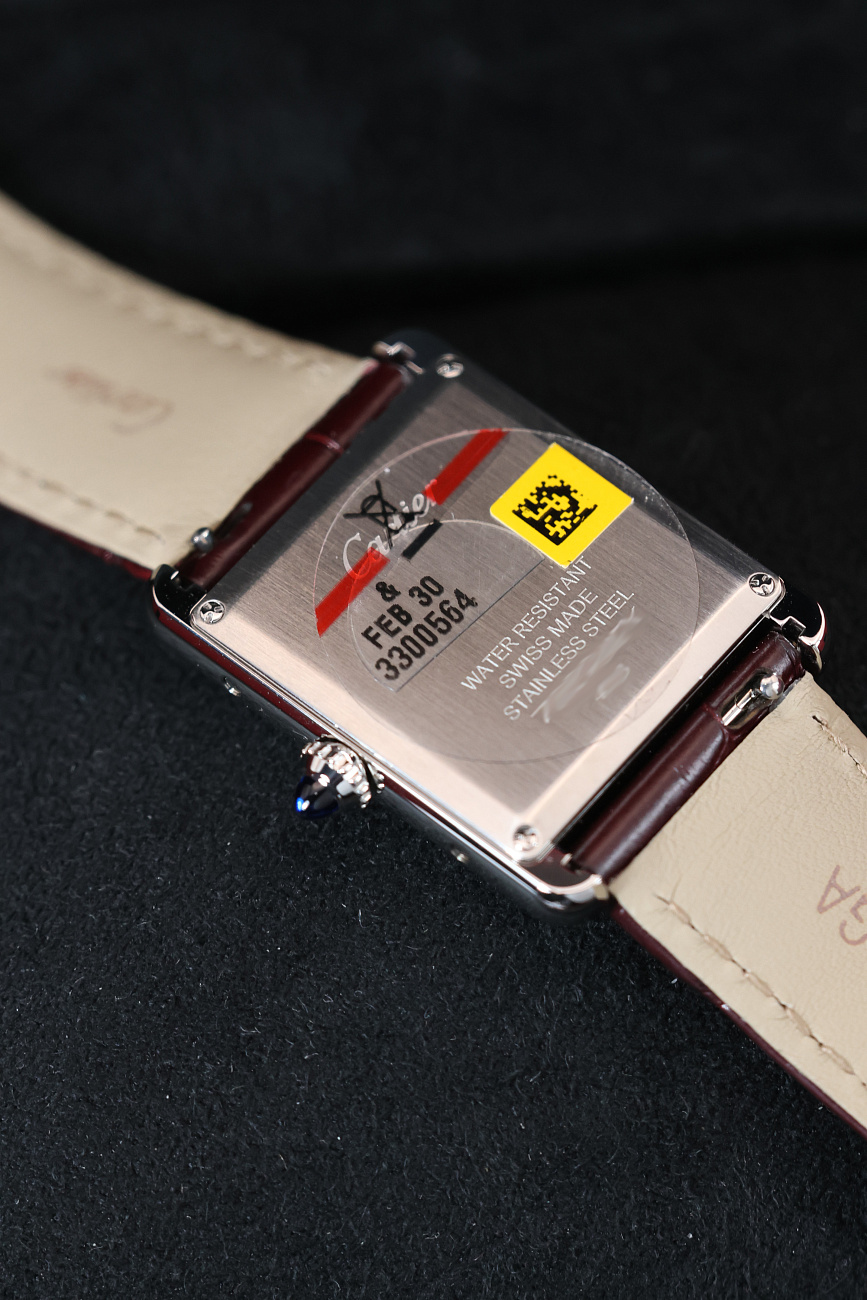 Часы Cartier  Tank Must De Cartier Red Large  WSTA0113