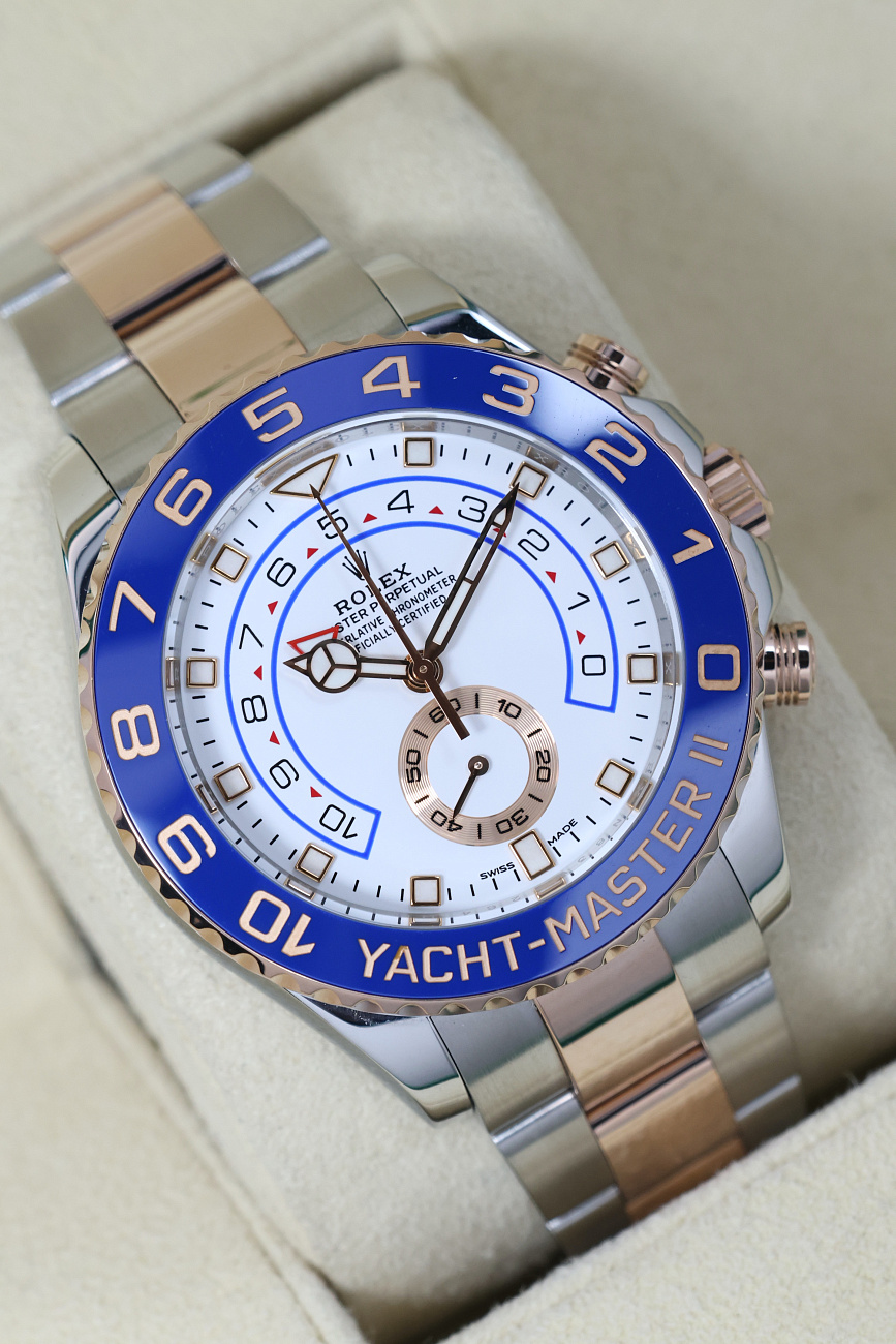Часы Rolex  Yacht-Master Ii Steel Rose Gold  116681