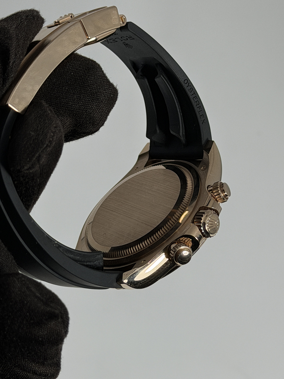 Часы Rolex  Сosmograph Daytona Oysterflex Black Dial And Diamonds  126515LN