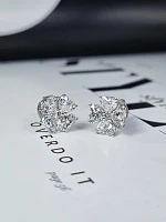 Украшение GIA  Серьги с бриллиантами 4,03 ct. D/VS1   