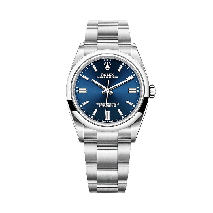 Часы Rolex  Oyster Perpetual 36 Stainless Steel Blue Dial  126000