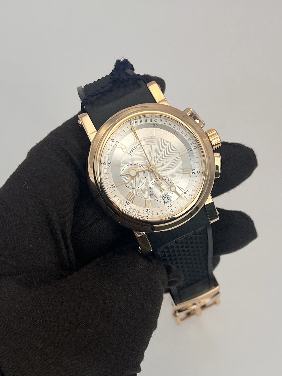 Часы Breguet  Marine Chronograph Rose Gold  5827BR/12/5ZU