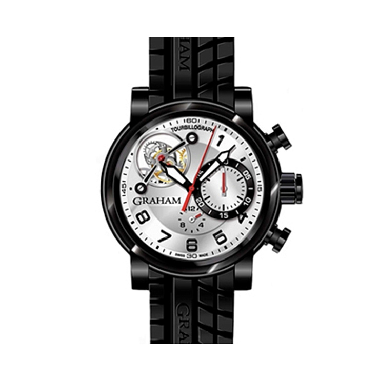 Часы Graham  Tourbillograph Trackmaster Black  2TWTB.S02A.K47D