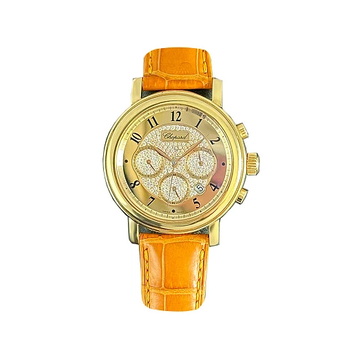 Часы Chopard  Limited Edition Elton John Aids Foundation Chronograph 18K Yellow Gold 39Mm  16/1868