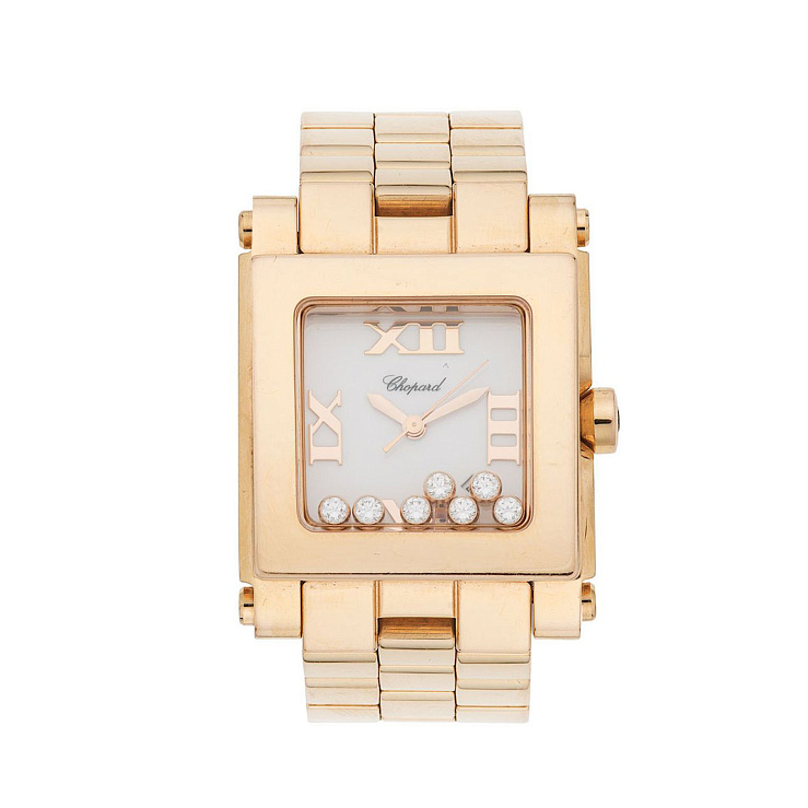 Часы Chopard  Happy Sport 18K Rose Gold  5321