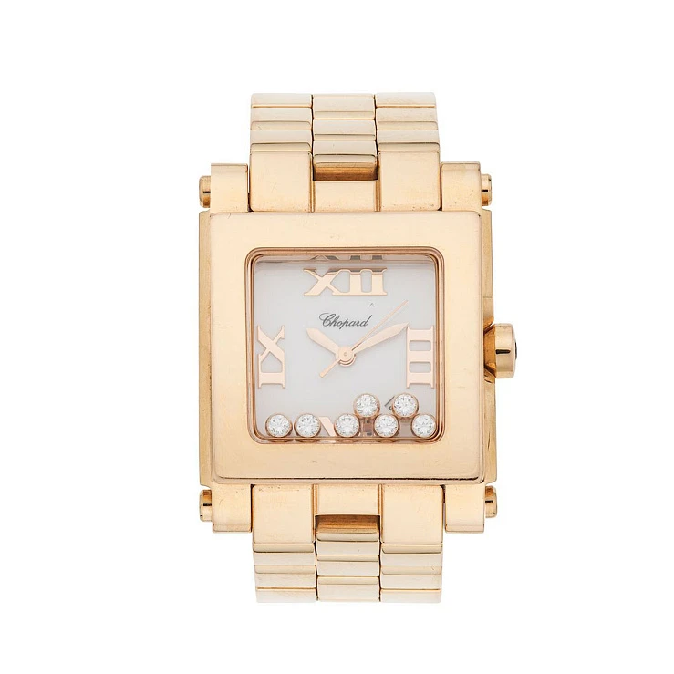 Часы Chopard  Happy Sport 18K Rose Gold  5321