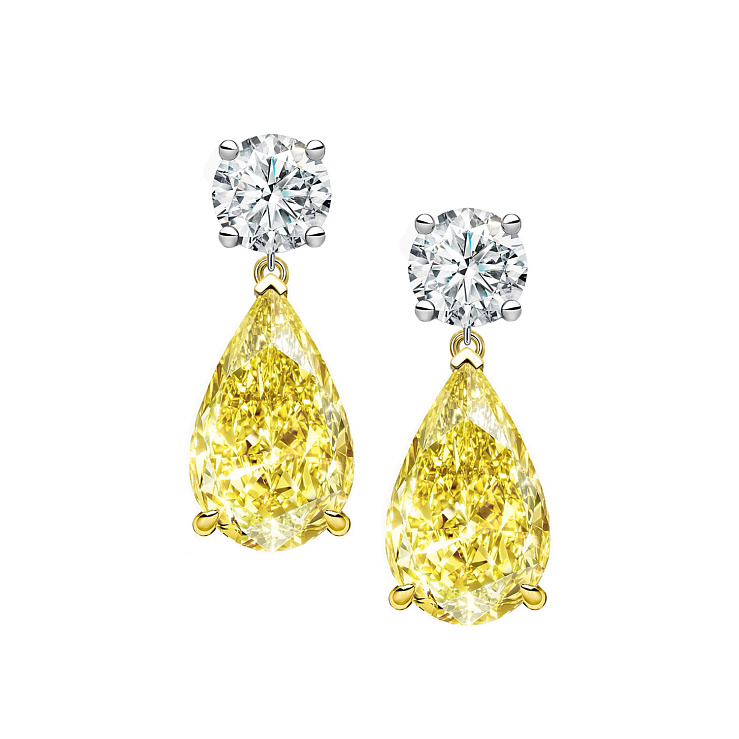 Украшение GIA  Серьги с бриллиантами 1,51/1,51 ct. W to X/VS1   