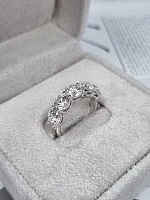 Украшение GIA  Кольцо с бриллиантами 3,5 ct. H/VS1 (3 excellent)   