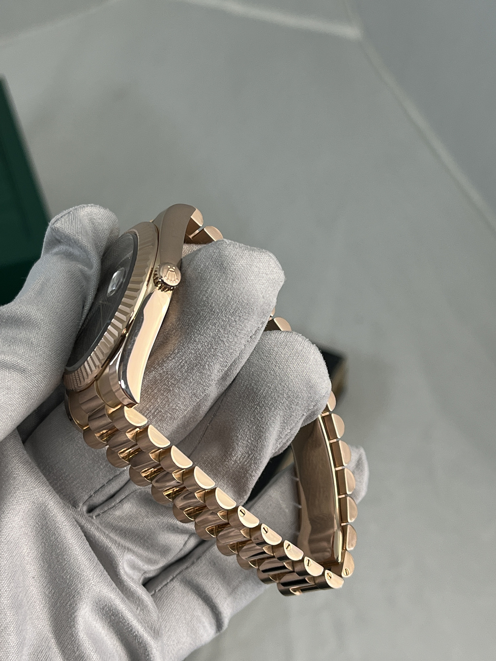 Часы Rolex  Day-Date Ii President Everose Gold Chocolate Dial  218235