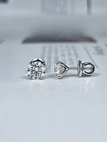 Украшение GIA  Серьги 1,11/1,11 ct. H/VS2 (3 excellent) Round Diamonds   