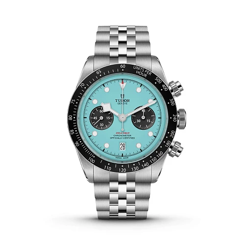 Часы Tudor  Black Bay Chrono Flamingo Blue  M79360N