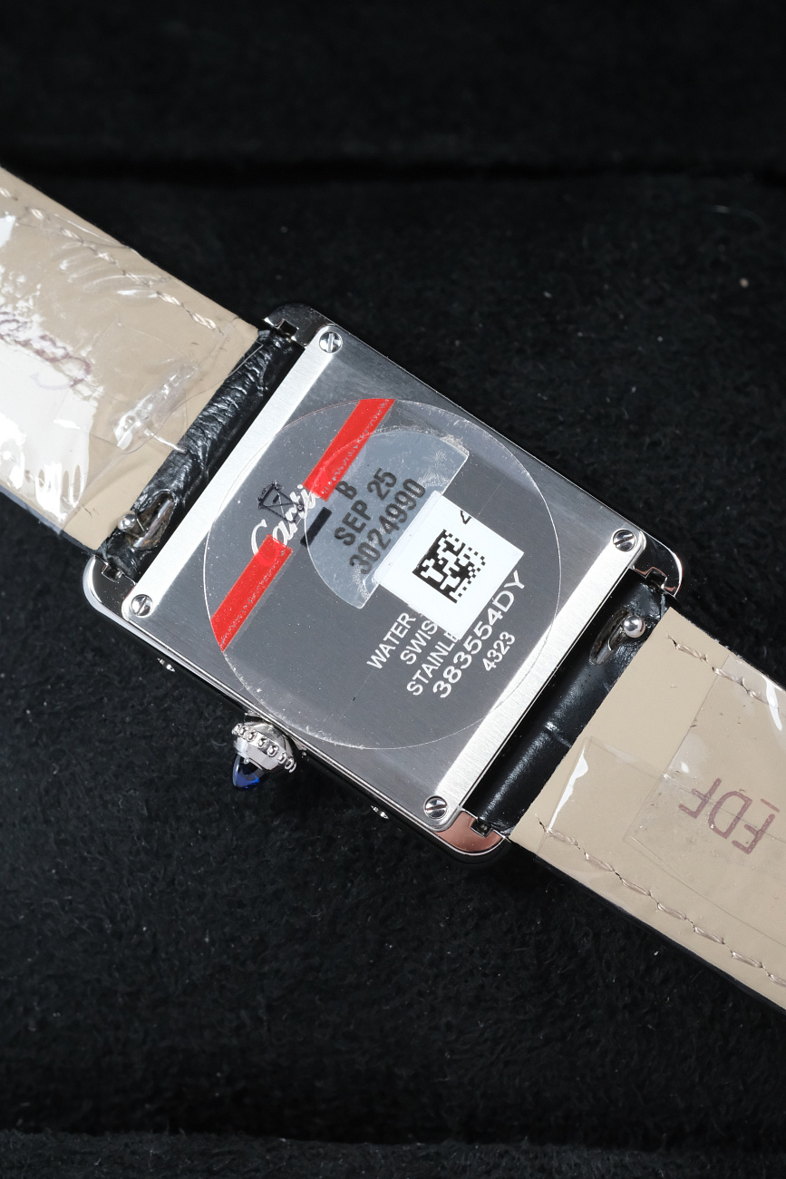 Часы Cartier  Tank Must De Cartier Black  WSTA0072