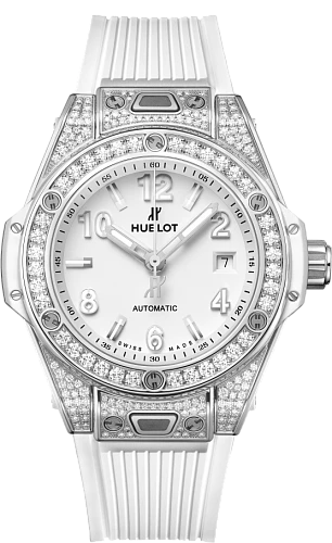 Заказать Hublot  Big Bang One Click Steel White Pave  485.SE.2010.RW.1604