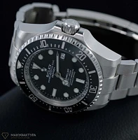 Часы Rolex  Sea-Dweller Deepsea Steel Black Dial  126660