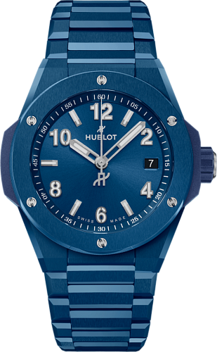 Заказать Hublot  Big Bang Integrated Time Only Blue Ceramic  457.EX.7170.EX
