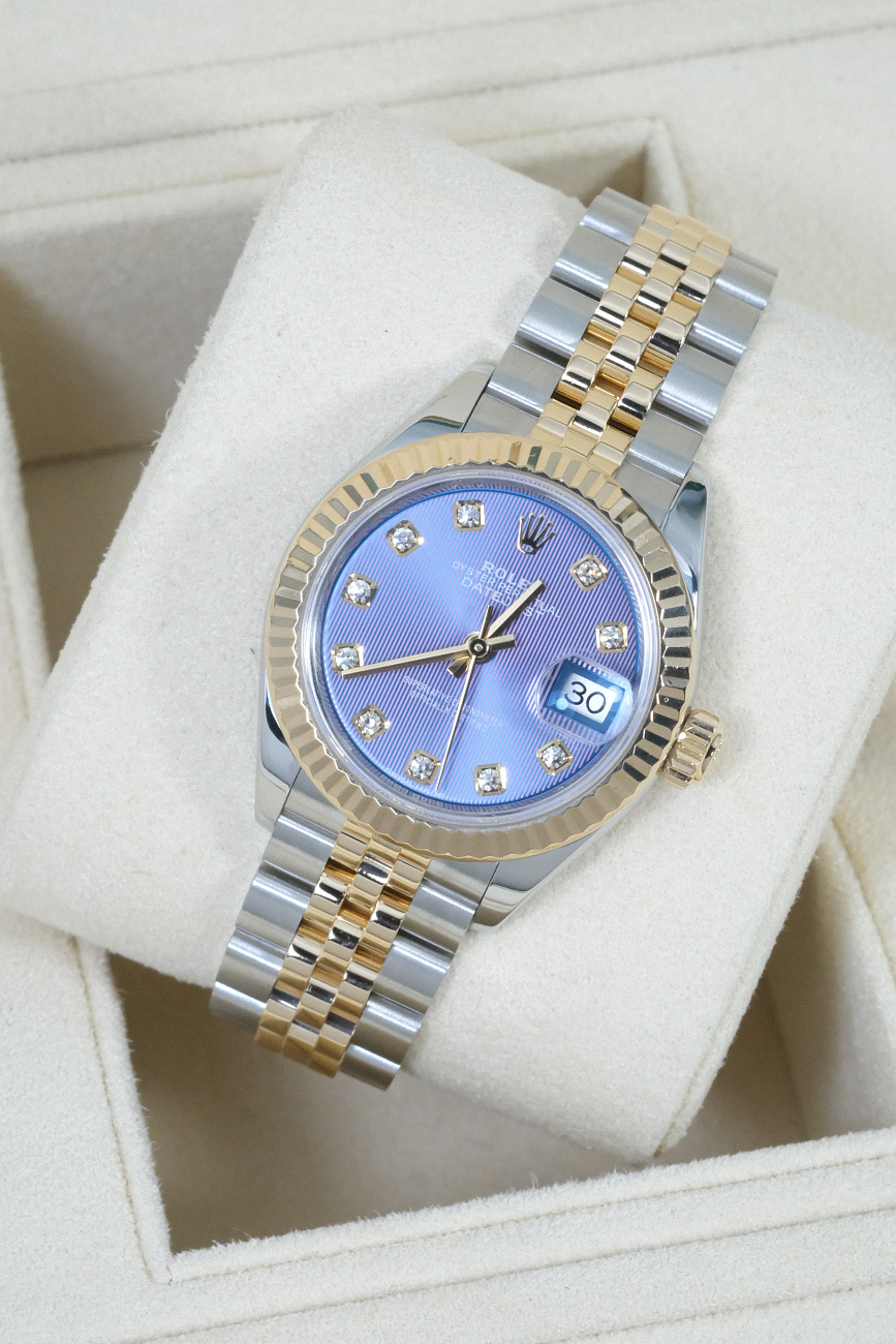Часы Rolex  Datejust 28Mm Steel & Yellow Gold Lavender Dial  279173