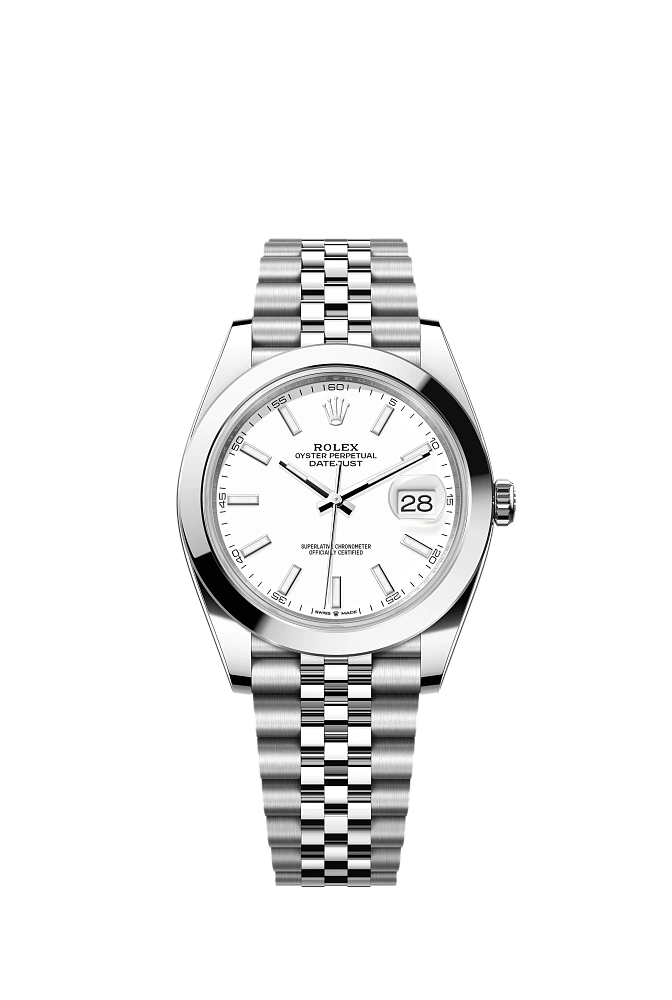 Часы Rolex  Datejust Ii 41Mm White Dial 2021  126300