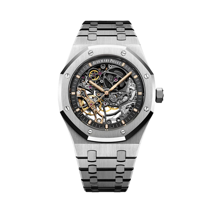 Часы Audemars Piguet  Royal Oak Double Balance Wheel Openworked  15407ST.OO.1220ST.01 