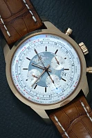 Часы Breitling  Transocean Chronograph Unitime 46 Mm Rose Gold  RB0510U0/A733