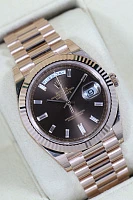 Часы Rolex  Oyster Day-Date 40 Chocolate Dial  228235-0003