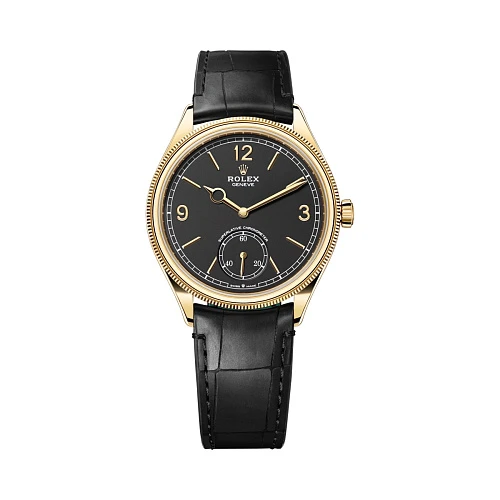 Часы Rolex  1908 Yellow Gold Black Dial  52508-0002